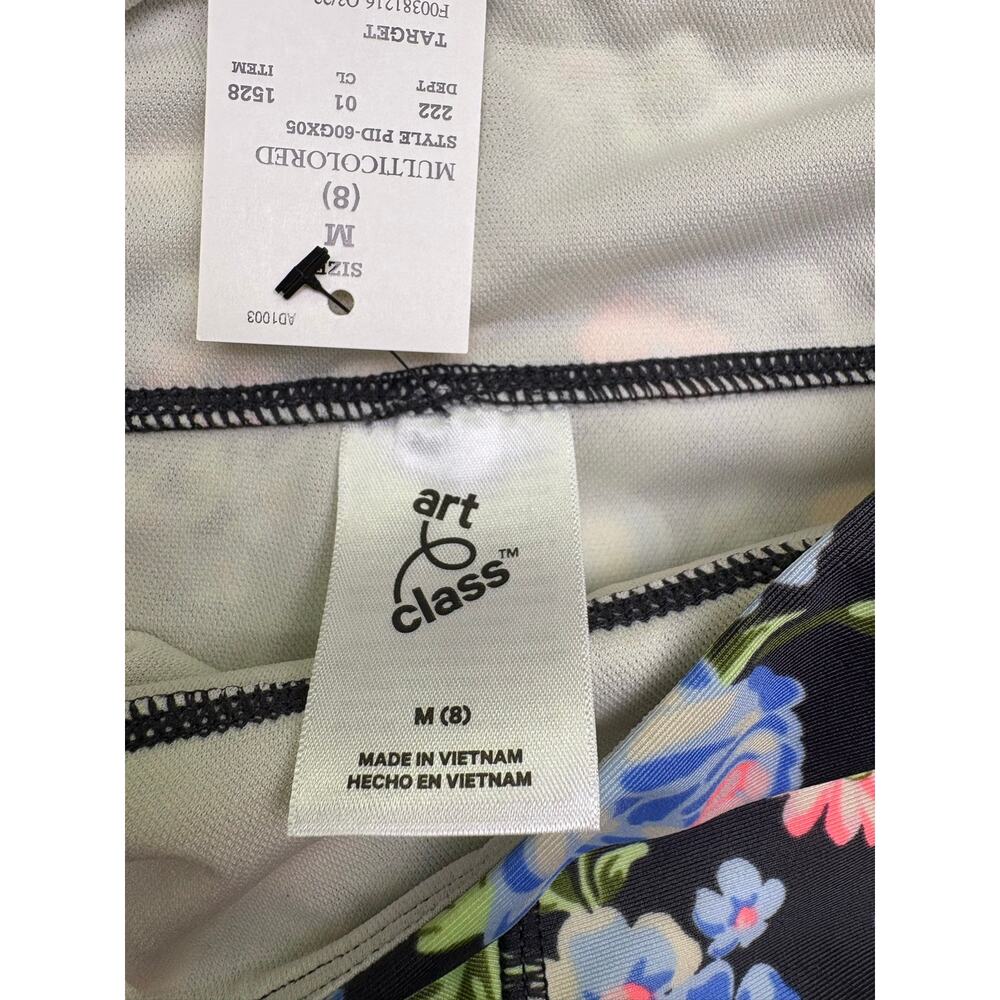 NWT Art Class Girls 2 Pc Floral Swimsuit Set Size M 8 UPF 50+ Bikini Swimwear - Picture 6 of 7